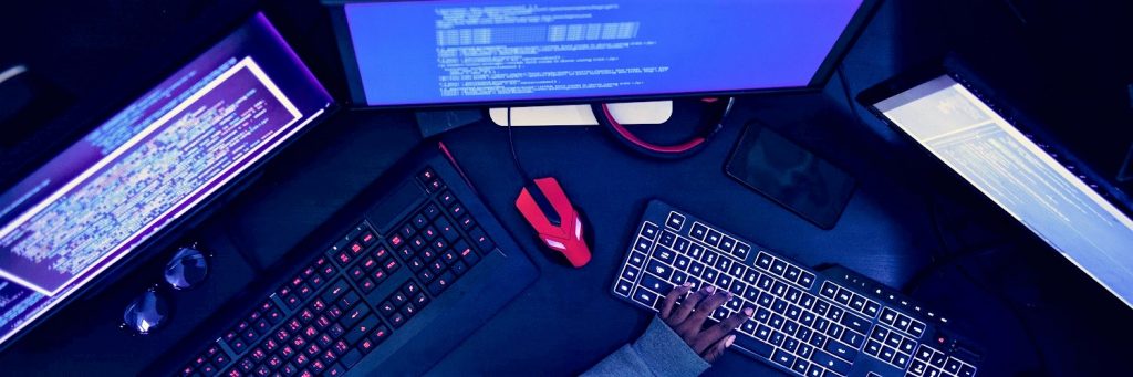 cyberangriff am computer