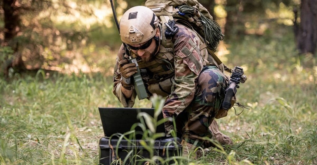 Robuster Computer für Militär