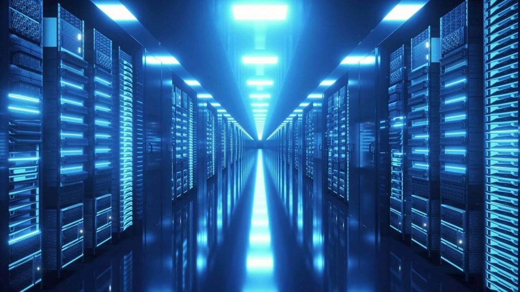 Racks im Colocation Rechenzentrum