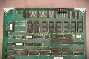 Entwickelte Platine mit Zilog Z80 CPU