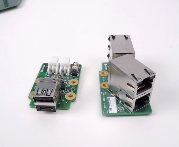 Anschlussplatinen, Ehternet, USB