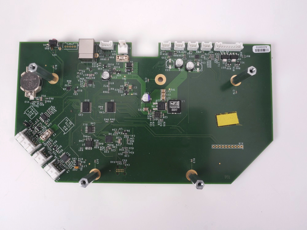 Mikrocontroller-Platine zur Steuerung des gesamten Geräts